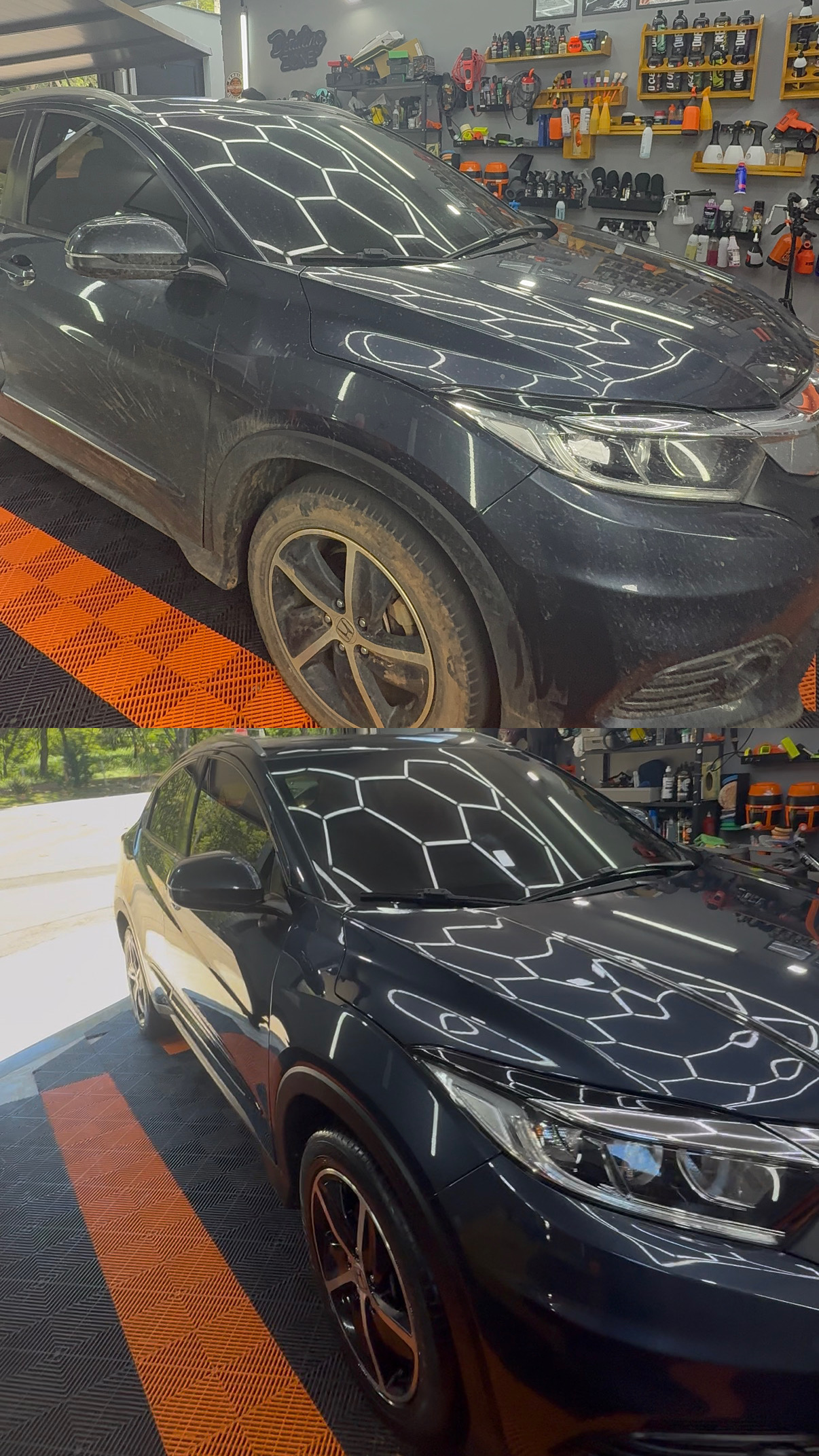 Antes e depois — trabalho 10